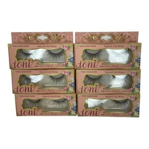 Toni Women’s Natural Lite Wispy 3D Faux MINK Lashes 6 PC Bundle Set NEW